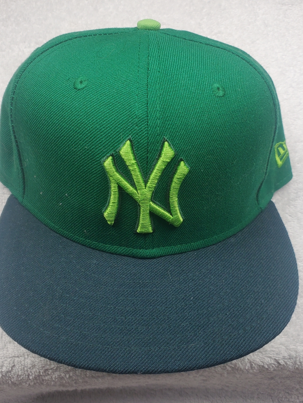 New York Yankees NYY MLB BASIC New Era 59FIFTY Fitted Cap Green